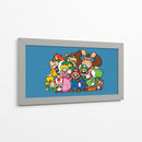Mario y sus Amigos | Cuadro decorativo de Canvas Lab