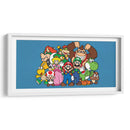 Mario y sus Amigos | Cuadro decorativo de Canvas Lab