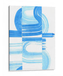 Swish Azul V - Thomas Brown | Cuadro decorativo de Canvas Lab