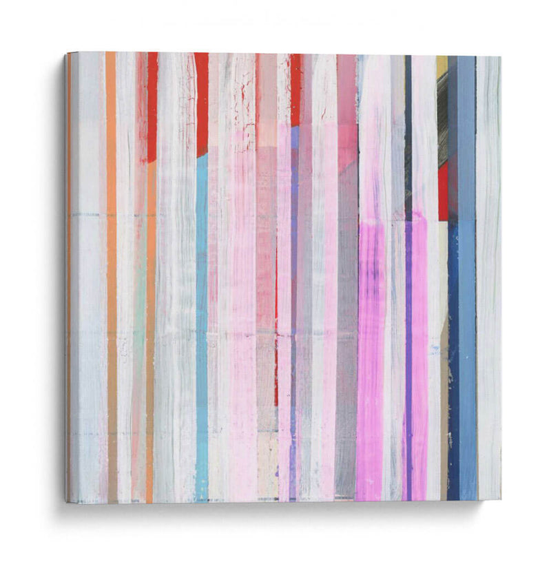 Rayas Rojas Rosa I - Thomas Brown | Cuadro decorativo de Canvas Lab