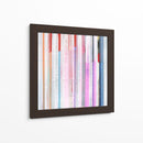 Rayas Rojas Rosa I - Thomas Brown | Cuadro decorativo de Canvas Lab