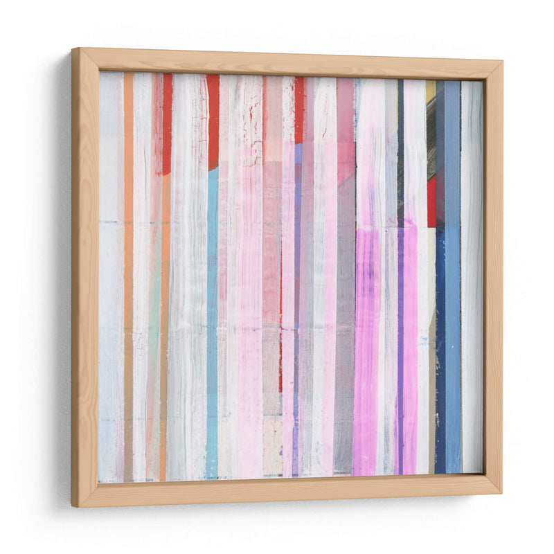 Rayas Rojas Rosa I - Thomas Brown | Cuadro decorativo de Canvas Lab