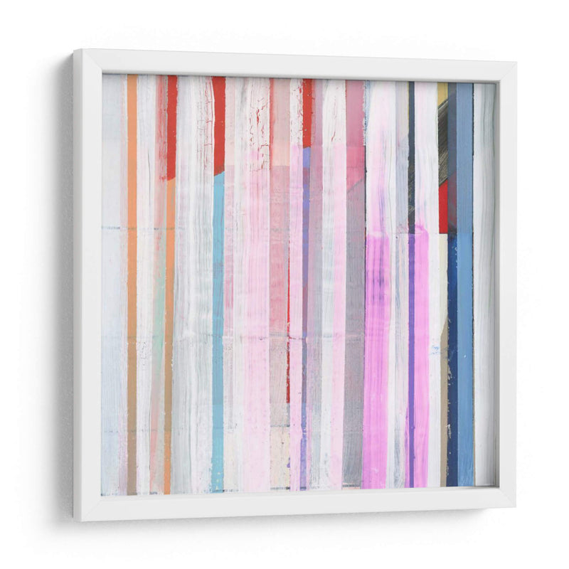 Rayas Rojas Rosa I - Thomas Brown | Cuadro decorativo de Canvas Lab