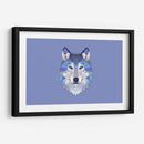 Lobo geométrico | Cuadro decorativo de Canvas Lab