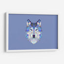 Lobo geométrico | Cuadro decorativo de Canvas Lab