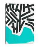 Bloque De Color Maze Ii - June Erica Vess | Cuadro decorativo de Canvas Lab