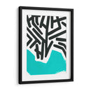 Bloque De Color Maze Ii - June Erica Vess | Cuadro decorativo de Canvas Lab