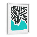 Bloque De Color Maze Ii - June Erica Vess | Cuadro decorativo de Canvas Lab