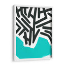 Bloque De Color Maze Ii - June Erica Vess | Cuadro decorativo de Canvas Lab