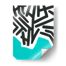 Bloque De Color Maze Ii - June Erica Vess | Cuadro decorativo de Canvas Lab