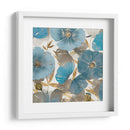 Amapolas Azules Y Doradas Ii - Studio W | Cuadro decorativo de Canvas Lab