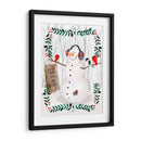 Folk Snowman Forest Ii - Jennifer Paxton Parker | Cuadro decorativo de Canvas Lab