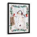 Folk Snowman Forest Ii - Jennifer Paxton Parker | Cuadro decorativo de Canvas Lab