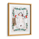 Folk Snowman Forest Ii - Jennifer Paxton Parker | Cuadro decorativo de Canvas Lab