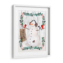 Folk Snowman Forest Ii - Jennifer Paxton Parker | Cuadro decorativo de Canvas Lab