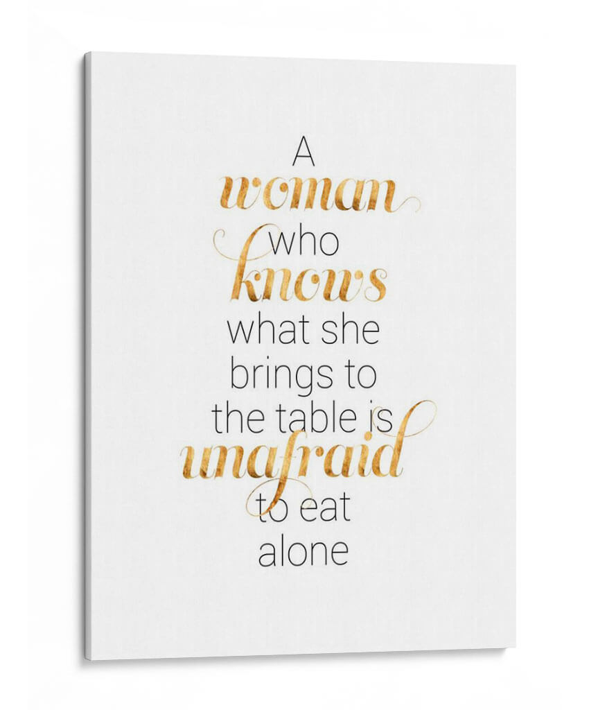 Mujeres Que Saben Que Yo - Grace Popp | Cuadro decorativo de Canvas Lab