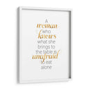 Mujeres Que Saben Que Yo - Grace Popp | Cuadro decorativo de Canvas Lab