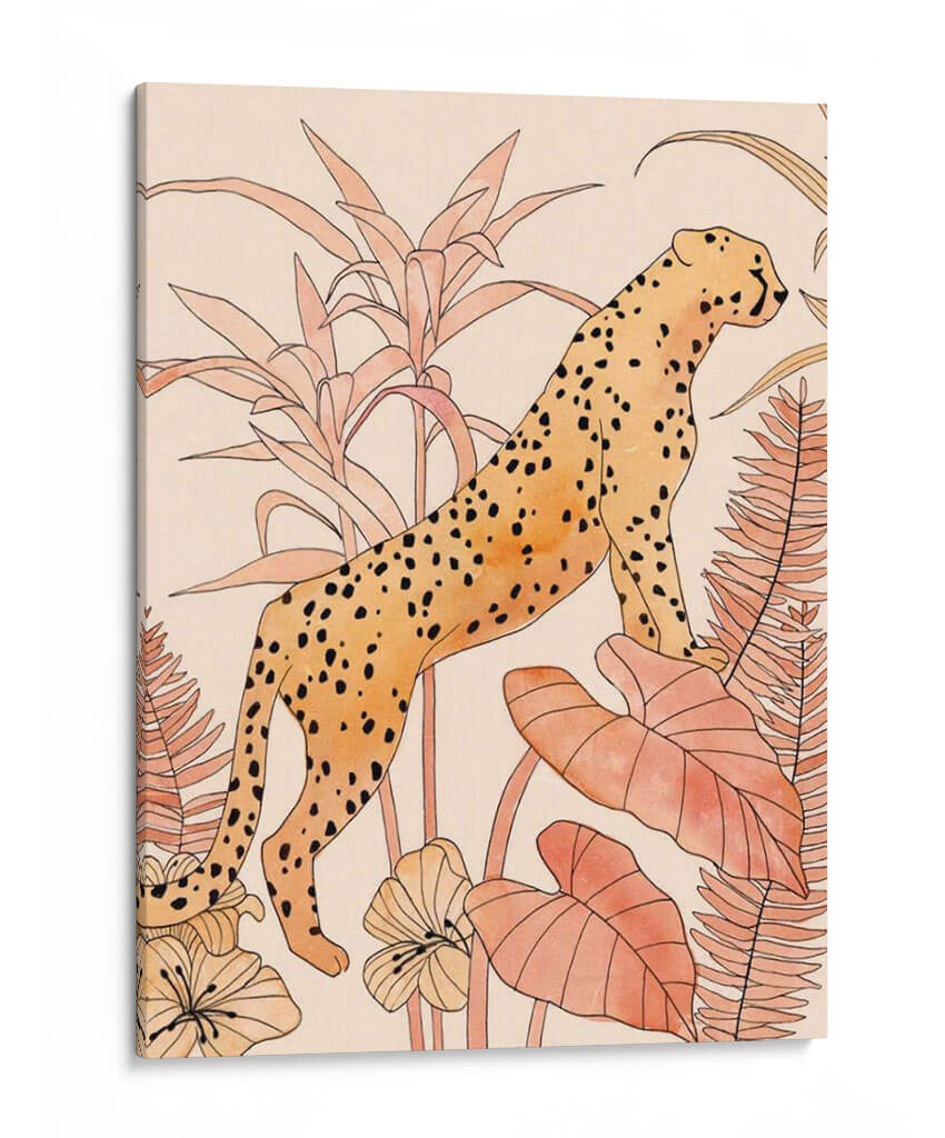 Blush Guepardo Ii - Jacob Green | Cuadro decorativo de Canvas Lab