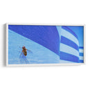 Abeja en azul | Cuadro decorativo de Canvas Lab