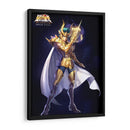 Shura de Capricornio con armadura dorada | Cuadro decorativo de Canvas Lab