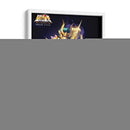 Shura de Capricornio con armadura dorada | Cuadro decorativo de Canvas Lab