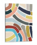 Curva De Mosaico I - June Erica Vess | Cuadro decorativo de Canvas Lab