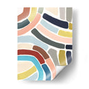 Curva De Mosaico I - June Erica Vess | Cuadro decorativo de Canvas Lab