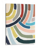 Curva De Mosaico Ii - June Erica Vess | Cuadro decorativo de Canvas Lab