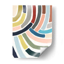Curva De Mosaico Ii - June Erica Vess | Cuadro decorativo de Canvas Lab