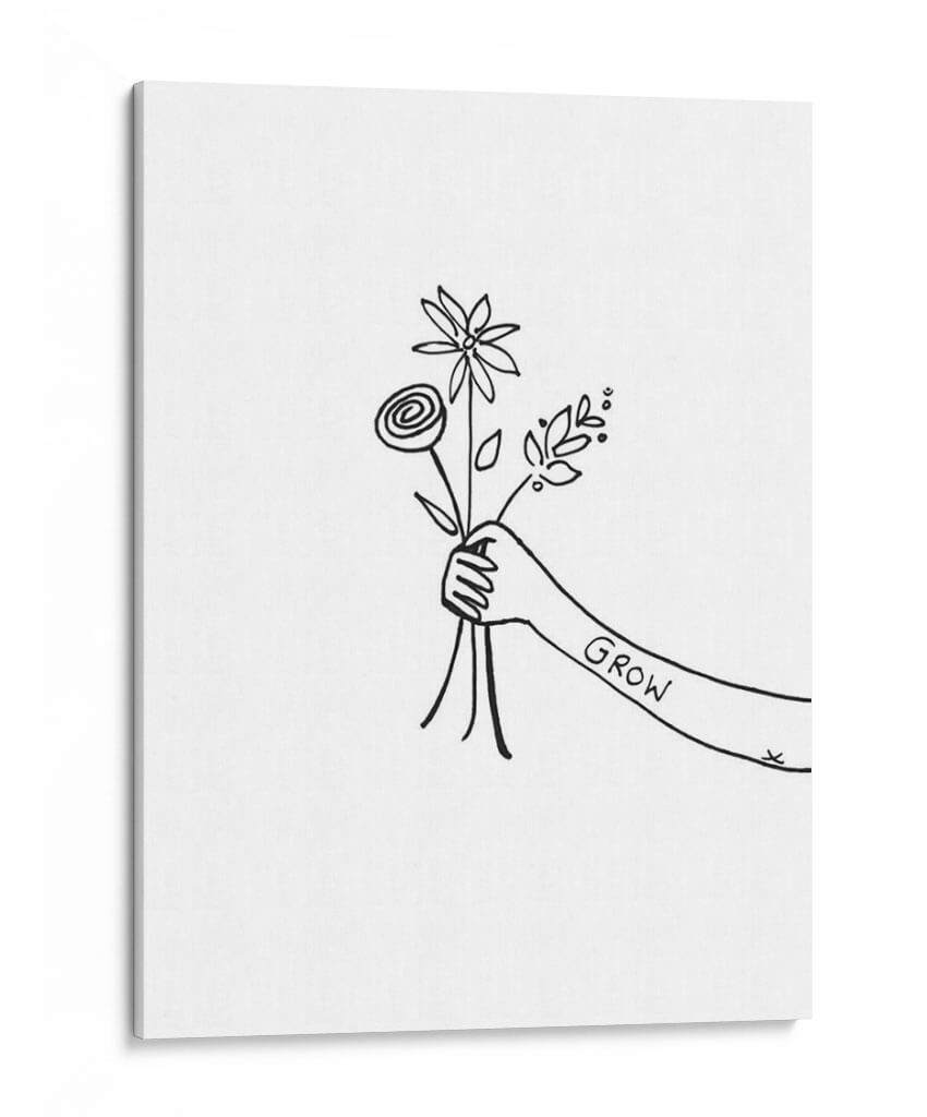 Bloom Y Crecer Ii - Natalie Sizemore | Cuadro decorativo de Canvas Lab