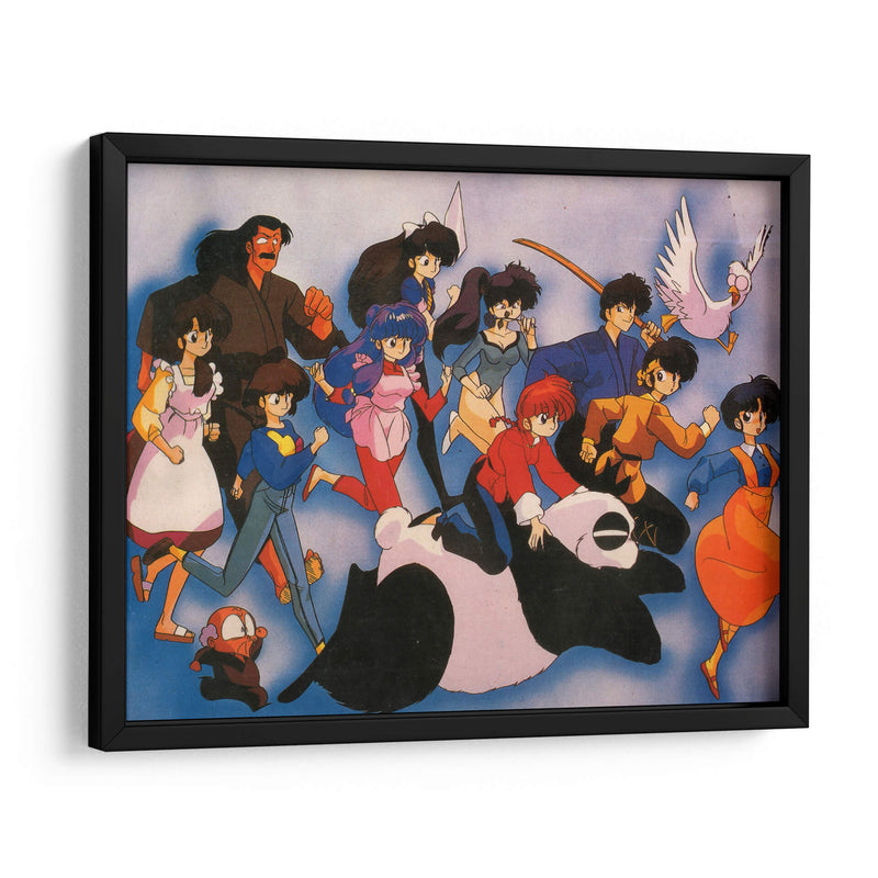 Corriendo a la meta | Cuadro decorativo de Canvas Lab