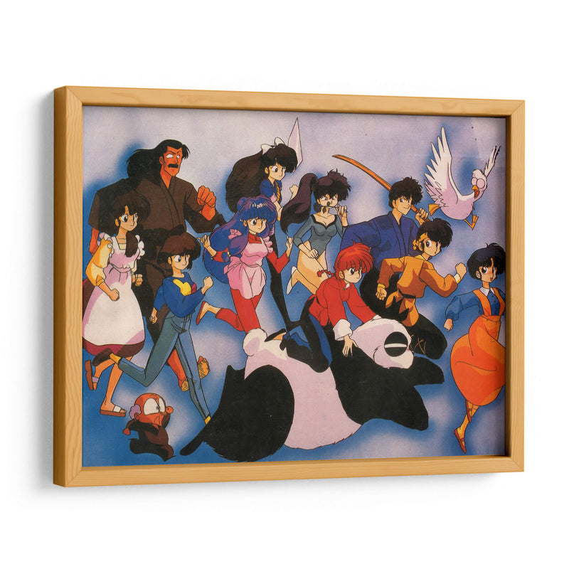 Corriendo a la meta | Cuadro decorativo de Canvas Lab