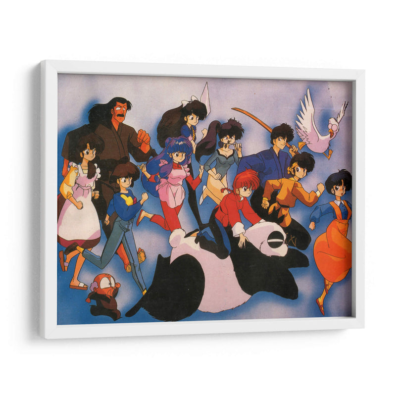 Corriendo a la meta | Cuadro decorativo de Canvas Lab