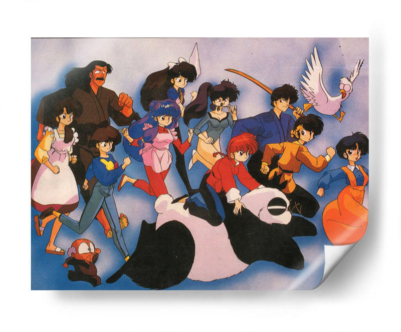 Corriendo a la meta | Cuadro decorativo de Canvas Lab