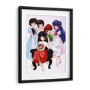 Las chicas de Ranma | Cuadro decorativo de Canvas Lab
