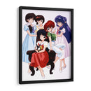 Las chicas de Ranma | Cuadro decorativo de Canvas Lab