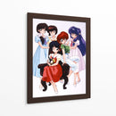 Las chicas de Ranma | Cuadro decorativo de Canvas Lab