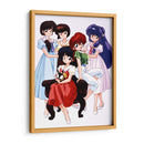 Las chicas de Ranma | Cuadro decorativo de Canvas Lab