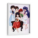 Las chicas de Ranma | Cuadro decorativo de Canvas Lab