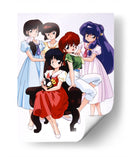 Las chicas de Ranma | Cuadro decorativo de Canvas Lab