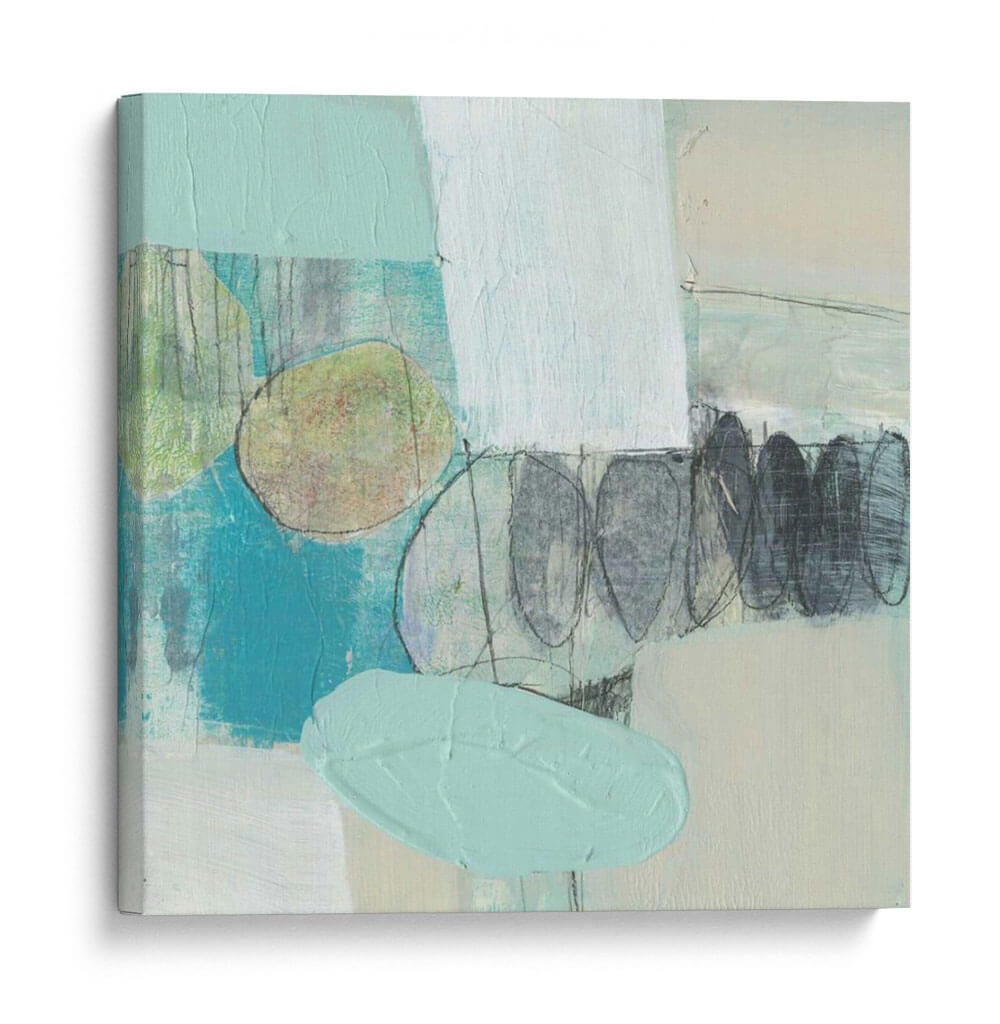Seafoam Orbs I - Jennifer Goldberger | Cuadro decorativo de Canvas Lab