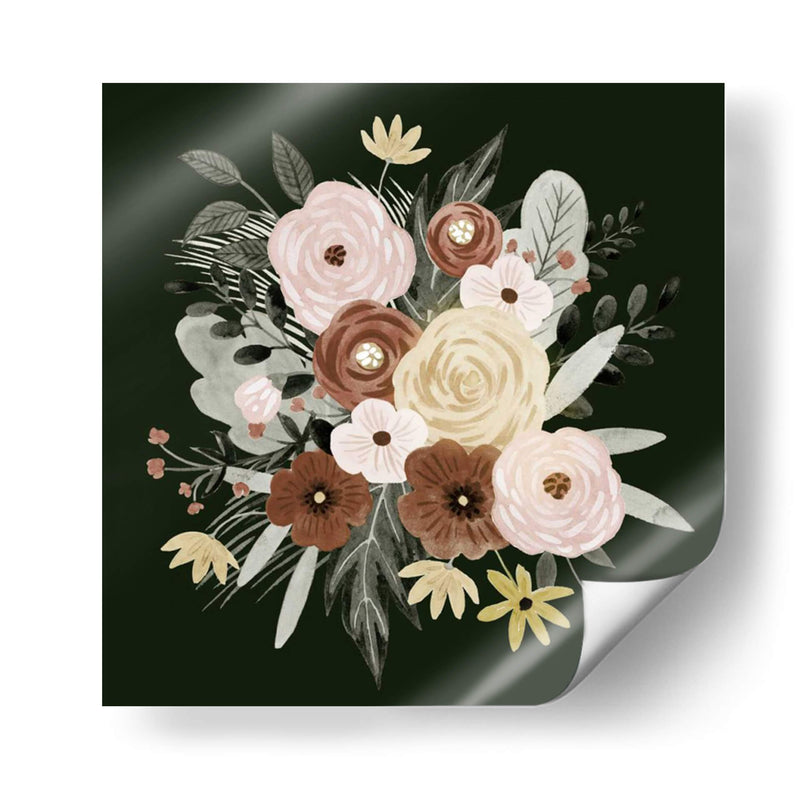 Bouquet Earthy I - Victoria Borges | Cuadro decorativo de Canvas Lab