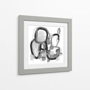 Péndulo Negro Y Gris I - June Erica Vess | Cuadro decorativo de Canvas Lab