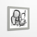 Péndulo Negro Y Gris I - June Erica Vess | Cuadro decorativo de Canvas Lab