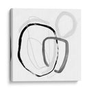 Vibración Negra Y Gris I - Victoria Borges | Cuadro decorativo de Canvas Lab