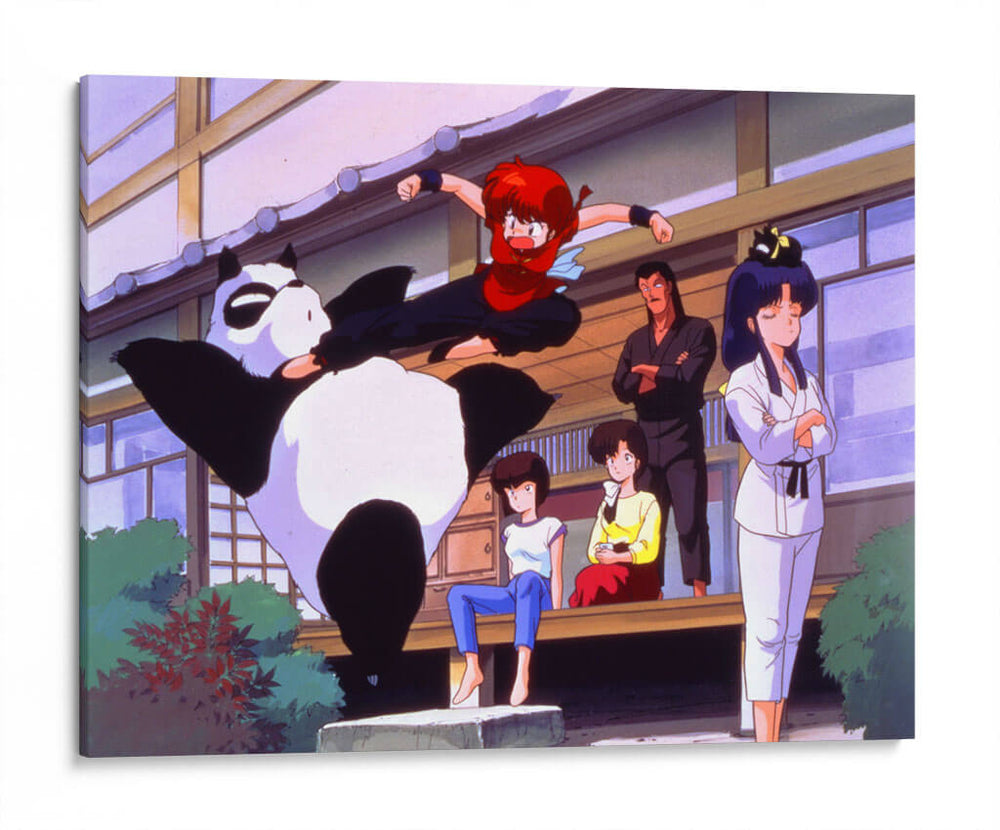 Patada al panda | Cuadro decorativo de Canvas Lab