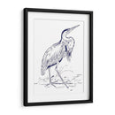 Indigo Heron Ii - Melissa Wang | Cuadro decorativo de Canvas Lab
