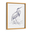 Indigo Heron Ii - Melissa Wang | Cuadro decorativo de Canvas Lab
