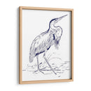 Indigo Heron Ii - Melissa Wang | Cuadro decorativo de Canvas Lab