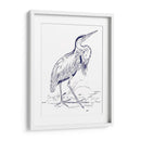 Indigo Heron Ii - Melissa Wang | Cuadro decorativo de Canvas Lab